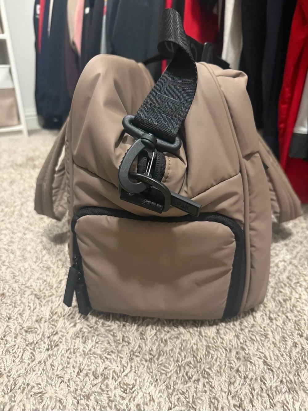 Calpak Luka Duffel in Chocolate - Picture 7 of 9